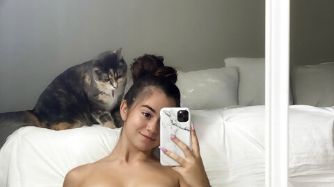 just me & my pussy ?
