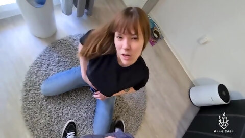 First Pov Jeans Fuck !!